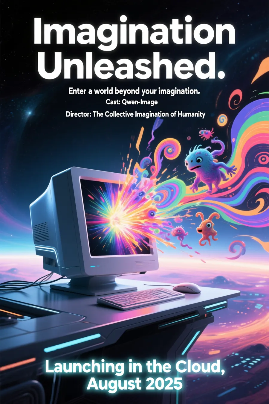 Imagen de muestra de Qwen Image, publicada por Alibaba · Qwen